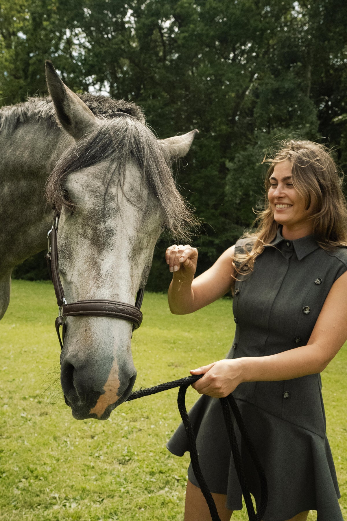 Een diamant uit de manen of staart van je paard