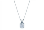 Aurora Radiant Shape Pendant