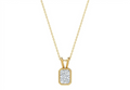 Aurora Radiant Shape Pendant